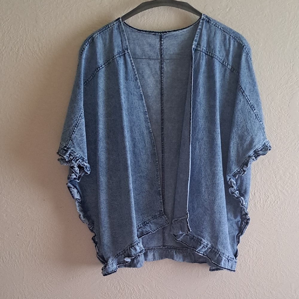 Make An OFFER Chambray Jacket